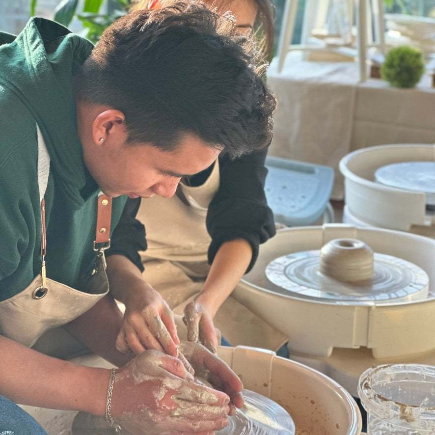 Couples Pottery Class Saturday Pottery Wheel Date Night
